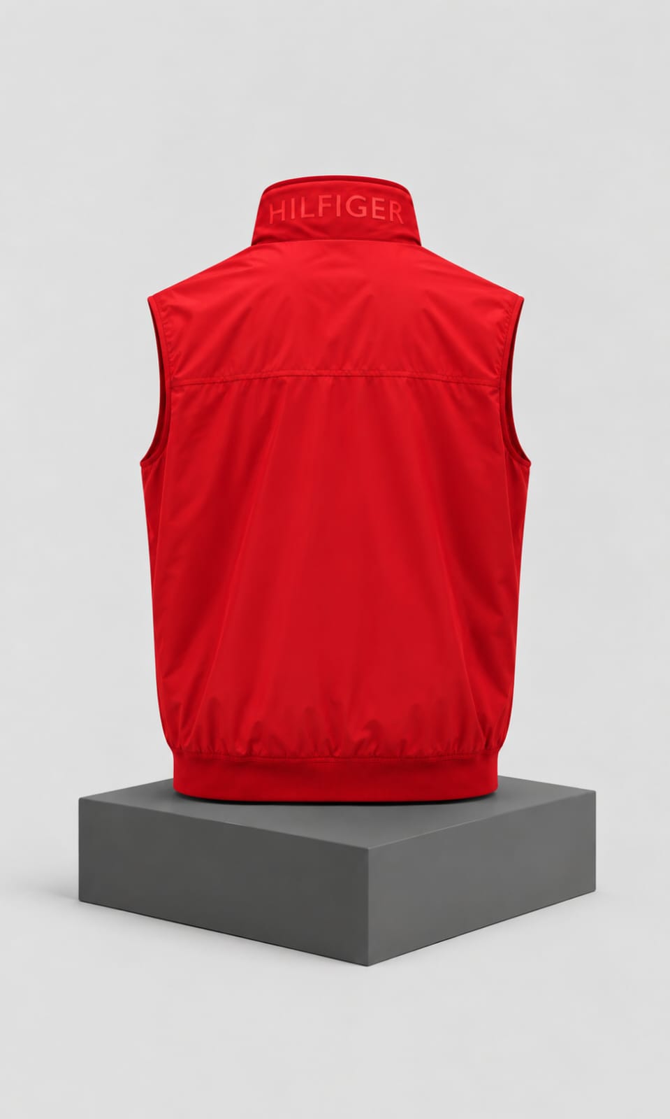 Chaleco Rojo Para Caballero Cuello Alto Tommy Hilfiger