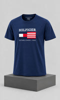 Playera para Hombre Azul Marino de Cuello Redondo Tommy Hilfiger