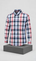 Camisa de Hombre a Cuadros Multicolor Manga Larga Tommy Hilfiger