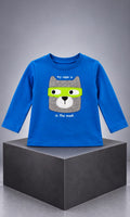 Playera de manga larga First Impressions para bebé 6-9 meses azul