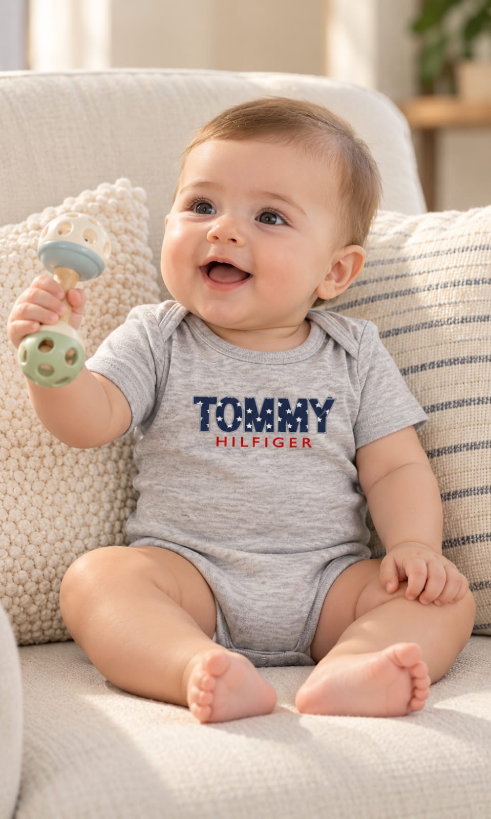 Pack de 4 pañaleros Tommy Hilfiger para bebé 6-9 meses multicolor