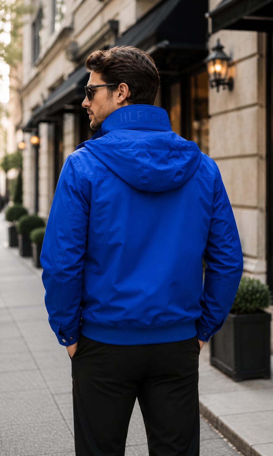 Chamarra Azul Tommy Hilfiger Para Hombre