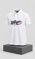 Playera para Hombre Blanca con Diseño Gráfico Frontal Tommy Hilfiger