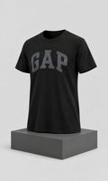 Playera GAP para Hombre Negra con Logo Cuello Redondo