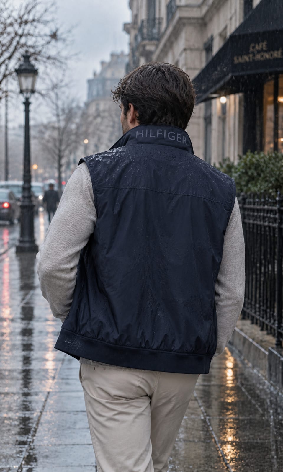 Chaleco Para Caballero Azul Marino Tommy Hilfiger Comodo