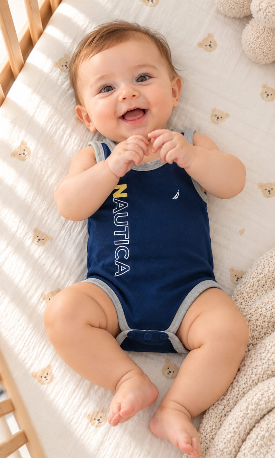 Pack de 3 pañaleros Náutica para bebé 6-9 meses multicolor