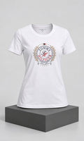 Playera para Mujer Blanca Cuello Redondo Manga Corta Tommy Hilfiger
