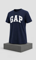 Playera GAP para Hombre Azul Marino con Logo Cuello Redondo