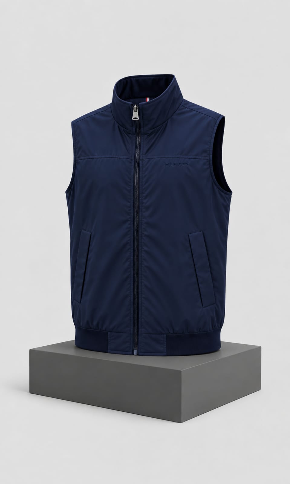 Chaleco Para Caballero Azul Marino Tommy Hilfiger Comodo