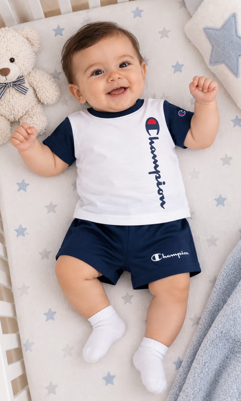 Conjunto Champion para Niño 3 a 6 Meses Playera y Short