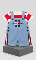 Conjunto de Overol y Playera para Niño 0 a 3 Meses Tommy Hilfiger