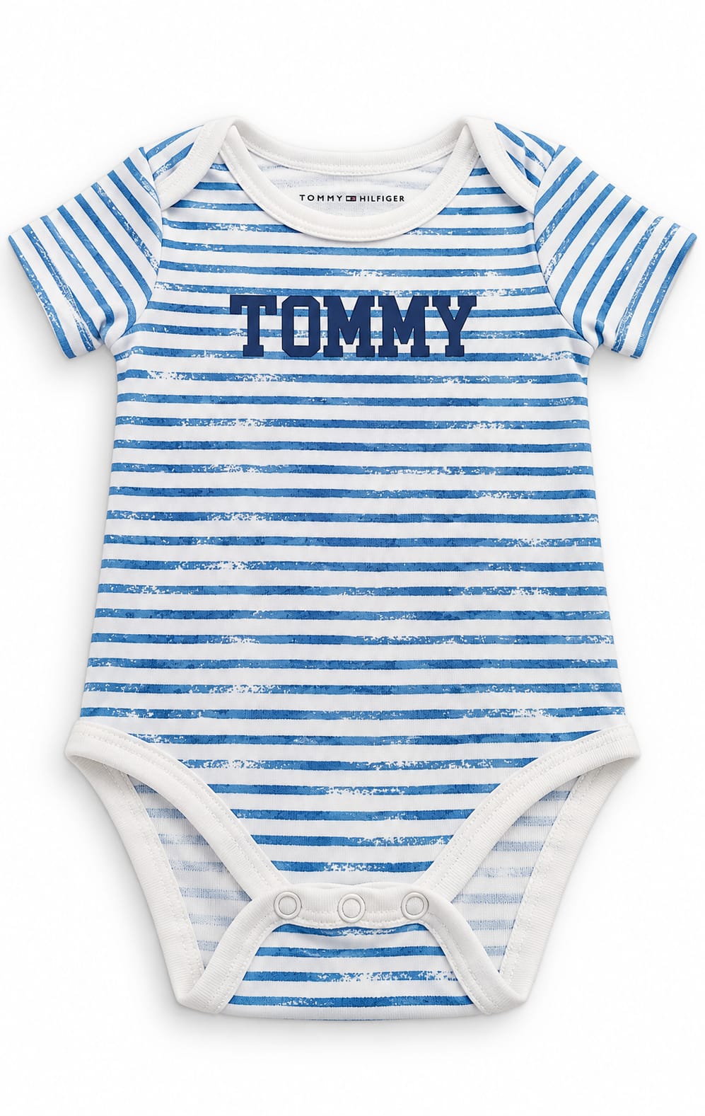 Pack de 4 Pañaleros Tommy Hilfiger para Bebé de 12 Meses en Azul, Blanco, Gris y Rojo