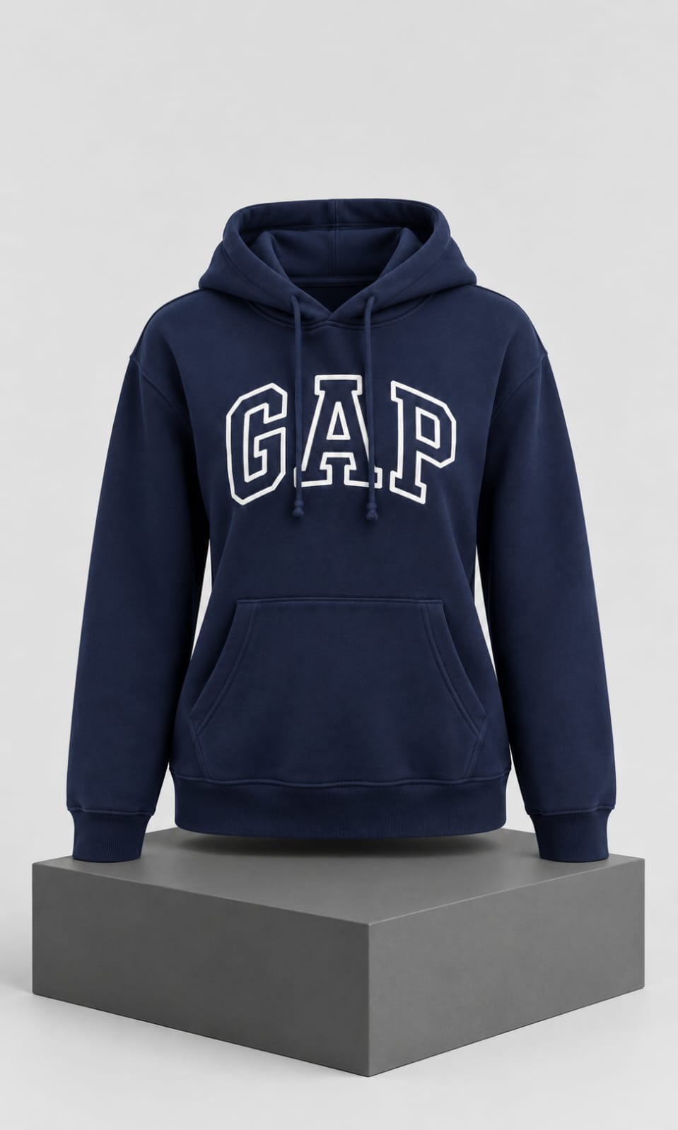 Sudadera GAP para Dama Azul Marino con Capucha y Bolsillo