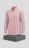 Camisa de Hombre Manga Larga a Cuadros Rojo y Blanco Tommy Hilfiger