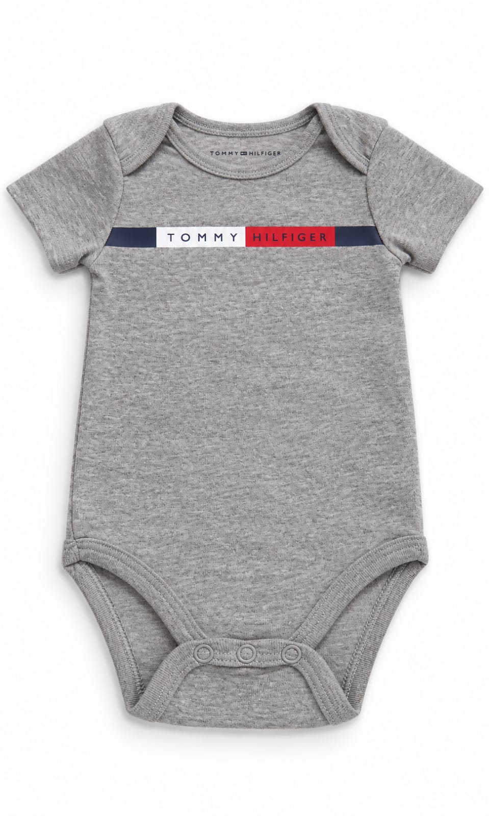 Pack de 4 Pañaleros Tommy Hilfiger para Bebé de 12 Meses en Blanco, Gris, Multicolor y Rojo