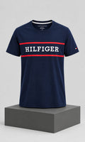 Playera para Hombre Azul Marino Cuello Redondo Manga Corta Tommy Hilfiger