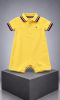 Mameluco Tommy Hilfiger para bebé 3-6 meses color amarillo