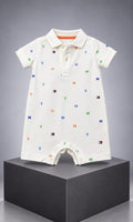 Mameluco Tommy Hilfiger para bebé 3-6 meses color blanco