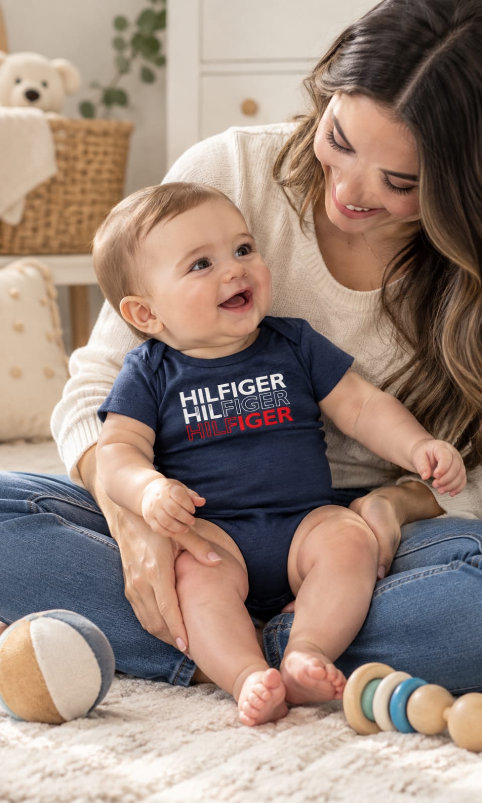 Pack de 4 pañaleros Tommy Hilfiger para bebé 6-9 meses multicolor