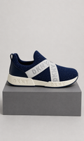 Tenis DKNY Maddie Stretch Navy Glitter para Dama y Niña