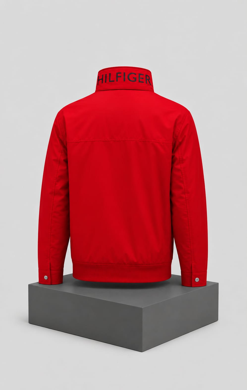 Chamarra Roja Para Caballero Tommy Hilfiger Con Gorro