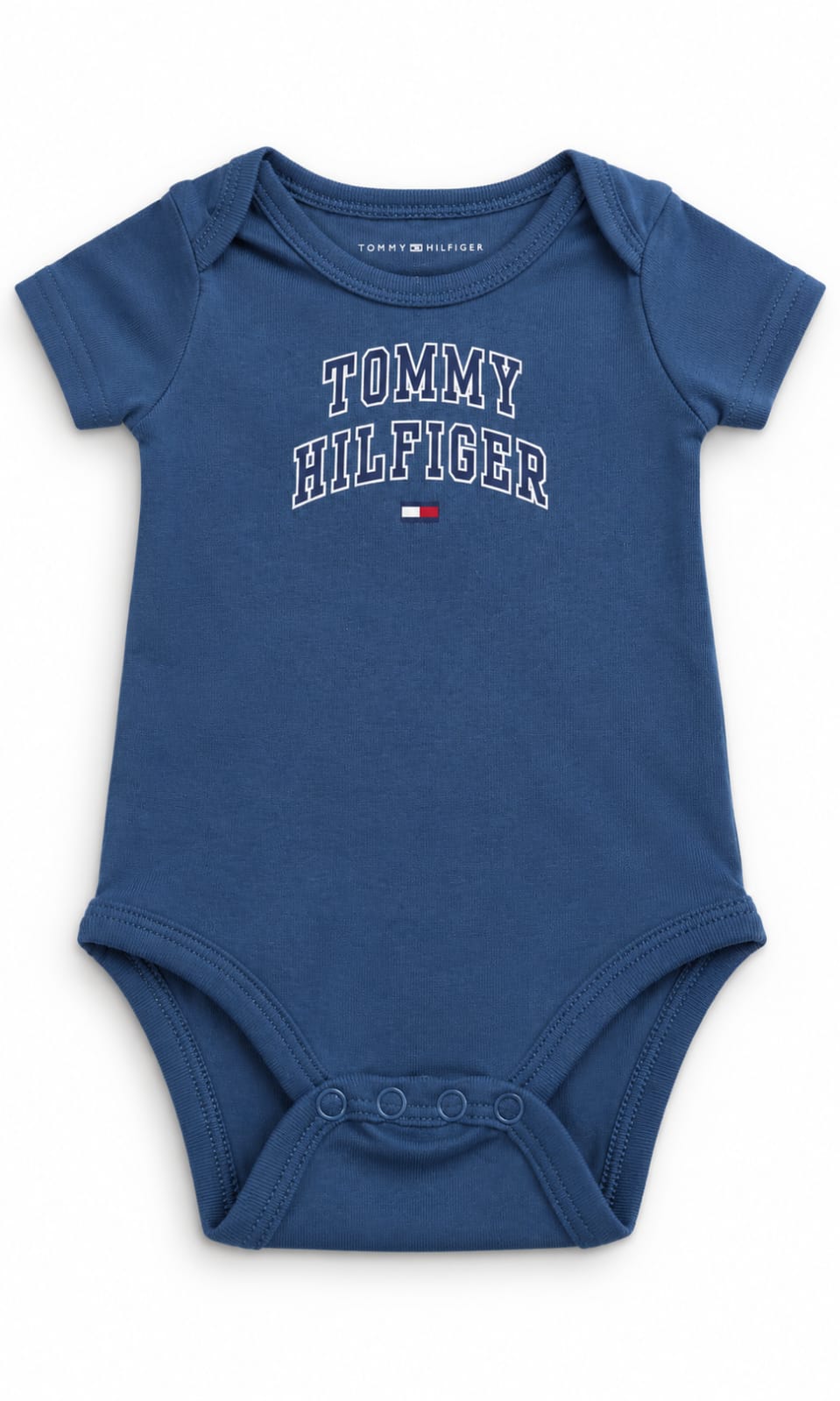 Pack de 4 Pañaleros Tommy Hilfiger para Bebé de 12 Meses en Azul, Blanco, Gris y Rojo