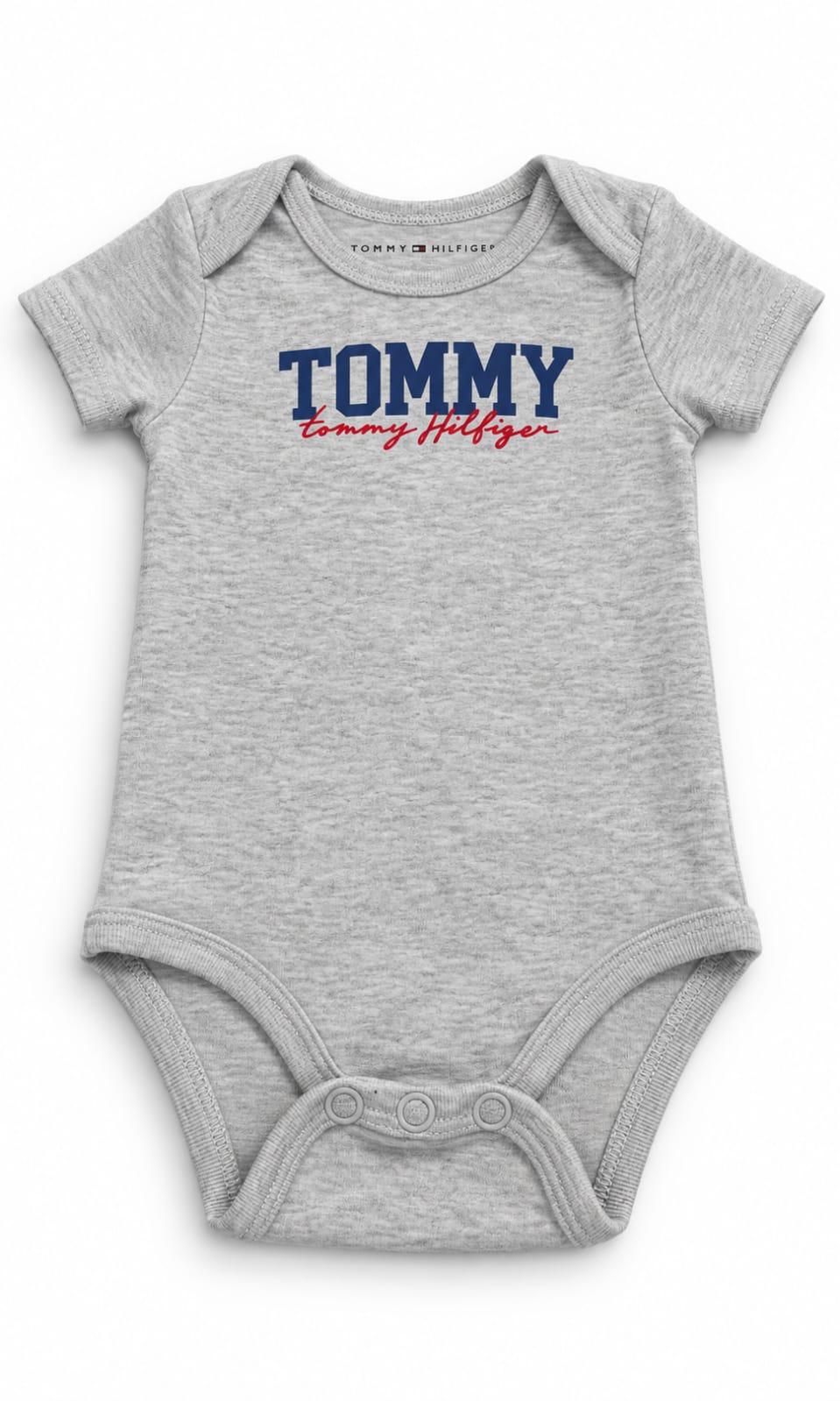 Pack de 4 Pañaleros Tommy Hilfiger para Bebé de 12 Meses en Azul, Blanco, Gris y Rojo