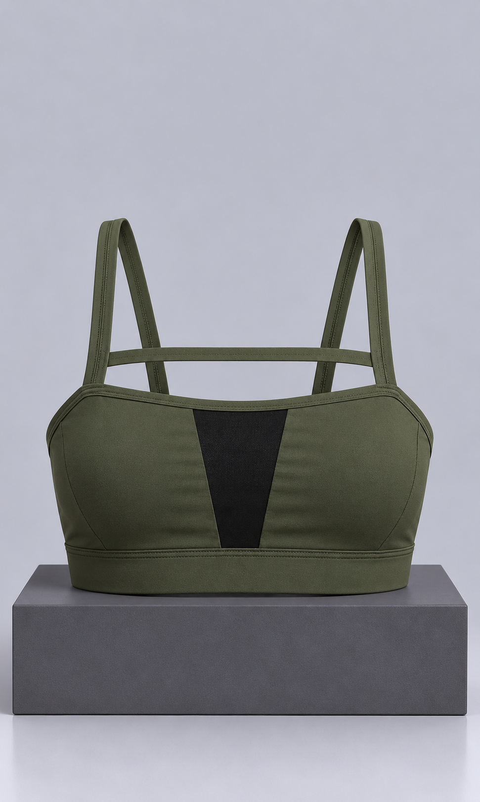 Bra Deportivo Victoria’s Secret Verde Olivo Talla M