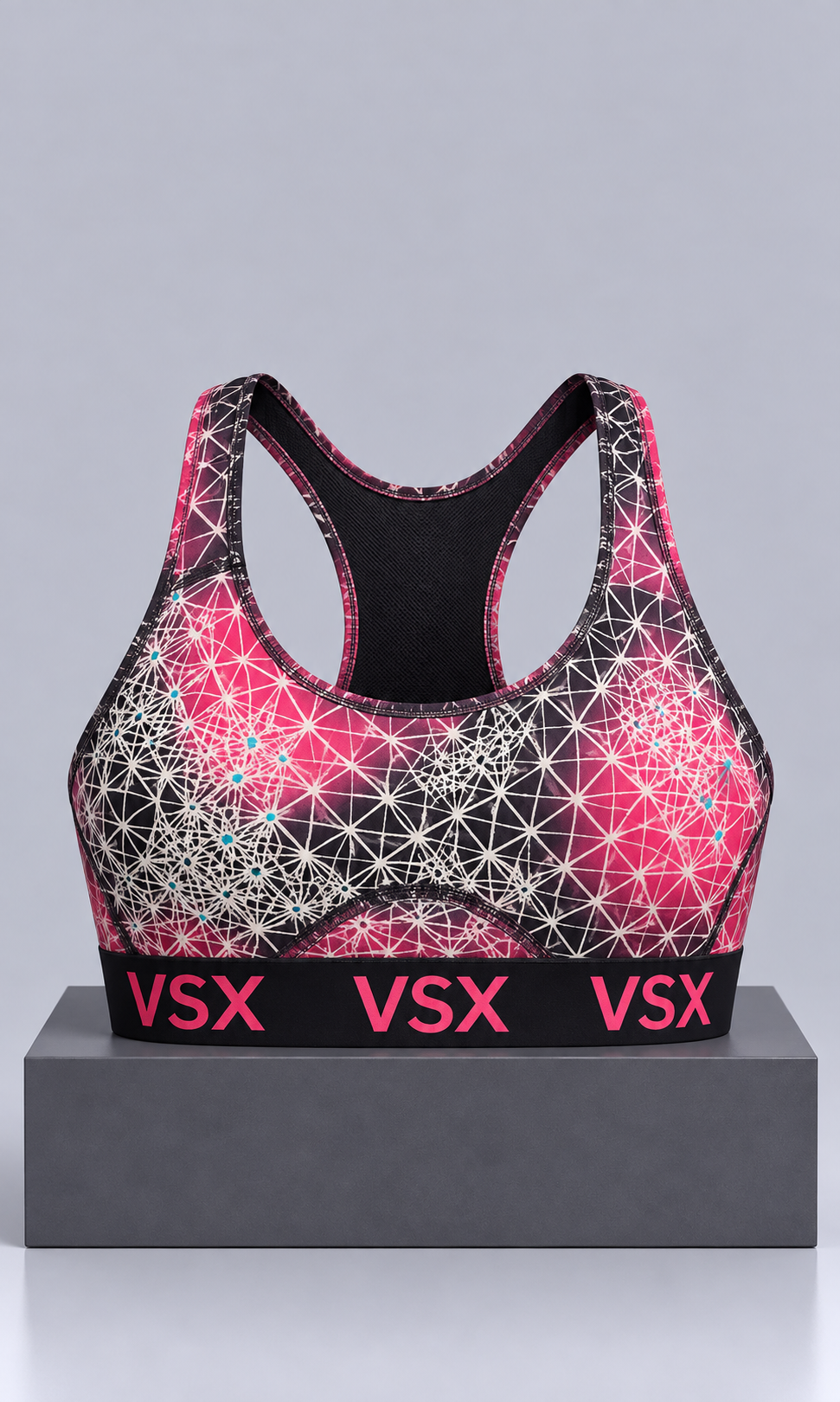 Bra Deportivo Victoria’s Secret Rojo y Negro Talla M