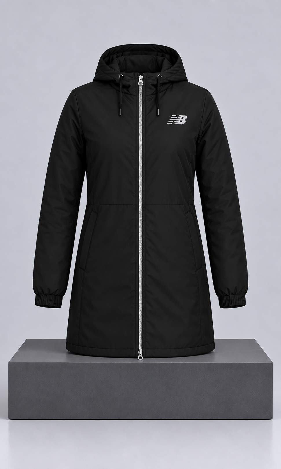 Chamarra New Balance para Mujer Negra Talla S