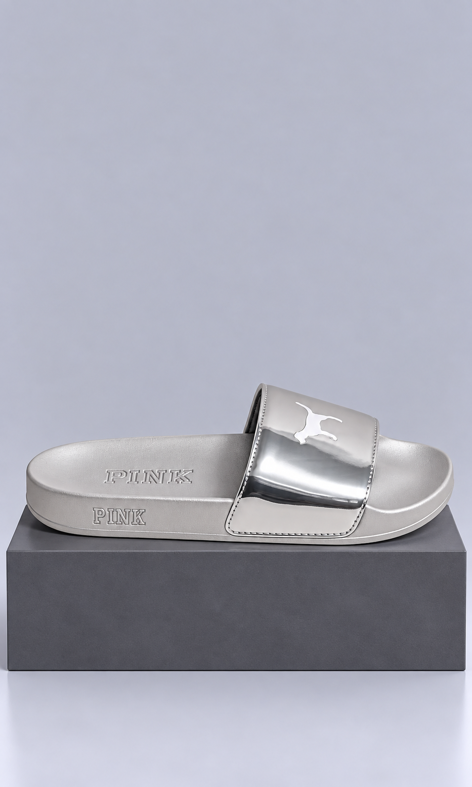 Sandalias PINK by Victoria’s Secret Gris y Plata