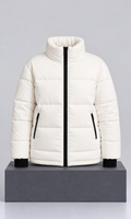 Chamarra DKNY Blanca y Negra para Mujer
