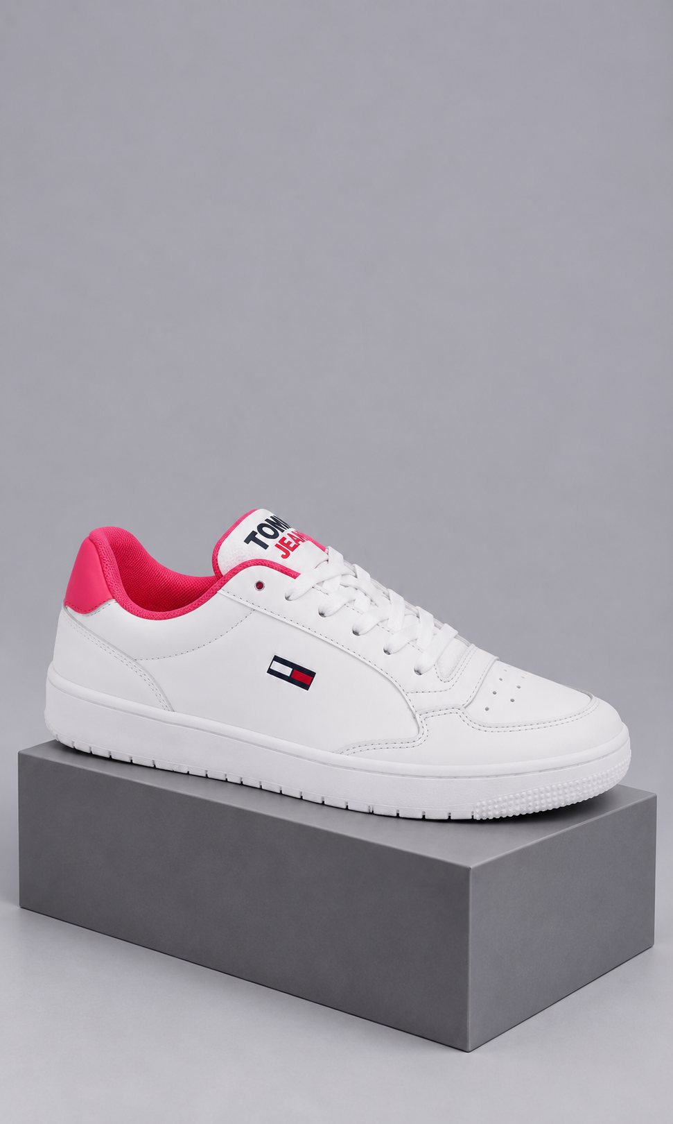 Tenis para Mujer Blancos con Rosa Casual y Versátiles