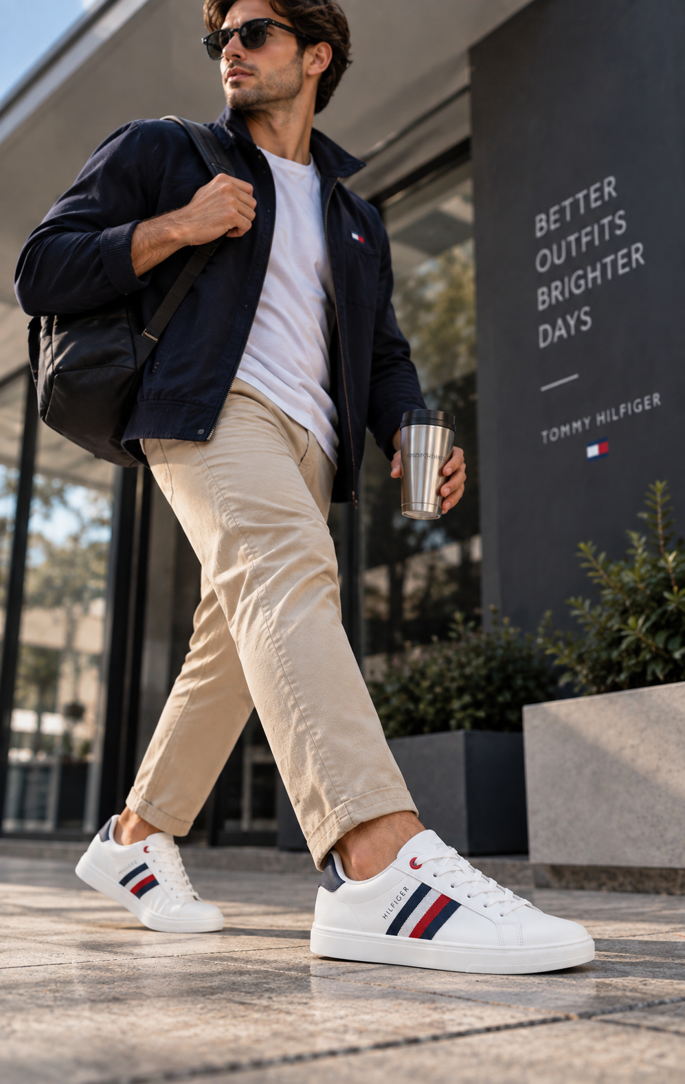 Tenis para Hombre Blancos Casuales y Semi Formales