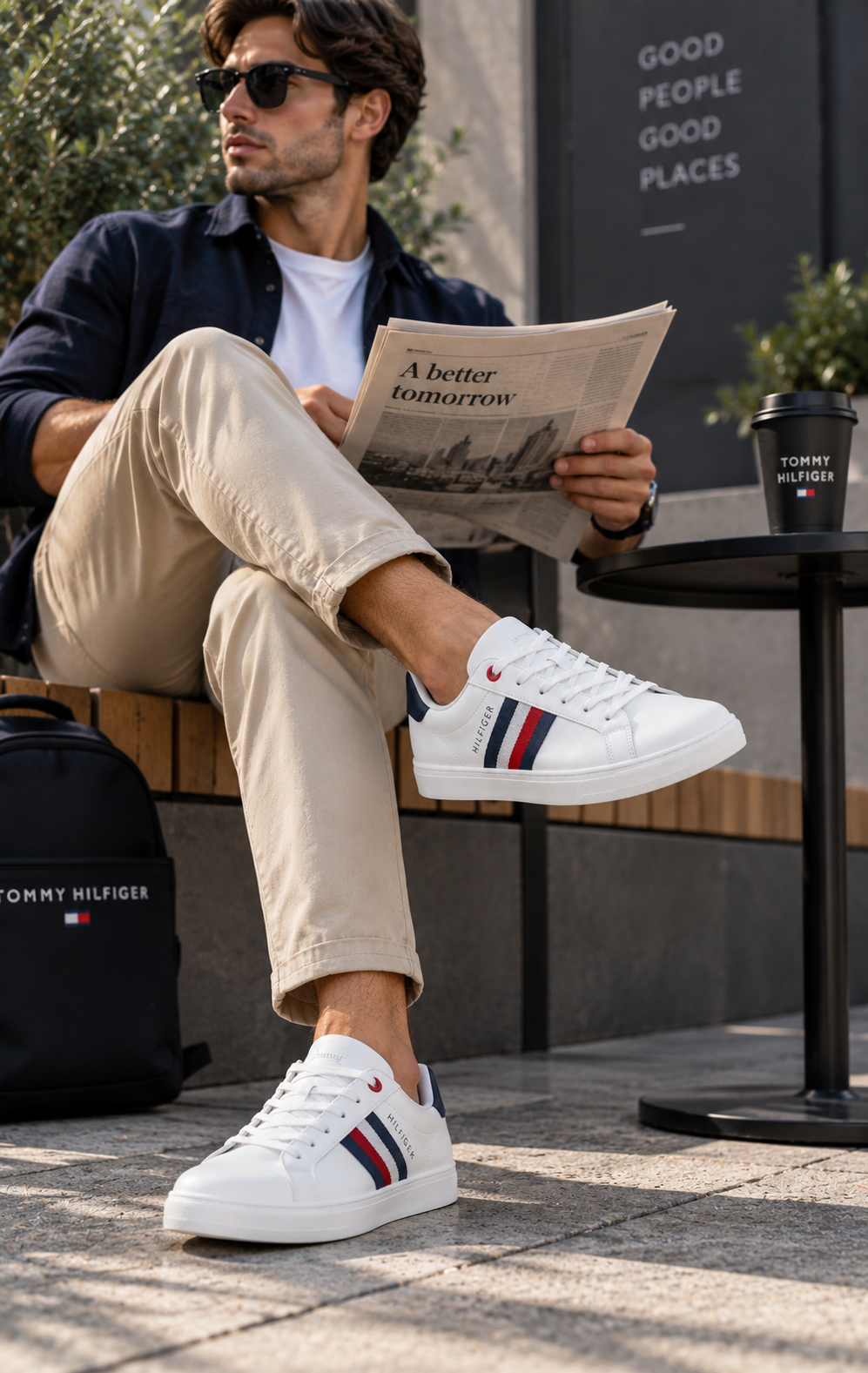 Tenis para Hombre Blancos Casuales y Semi Formales