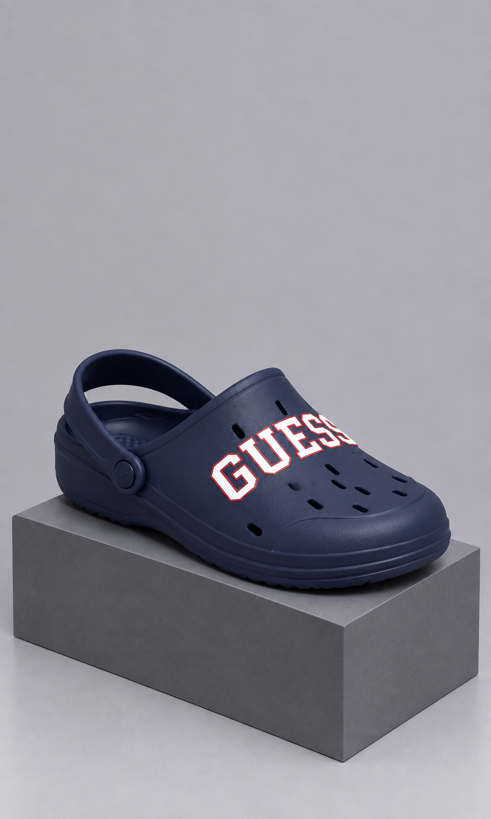 Sandalias Zueco Guess Azul Marino