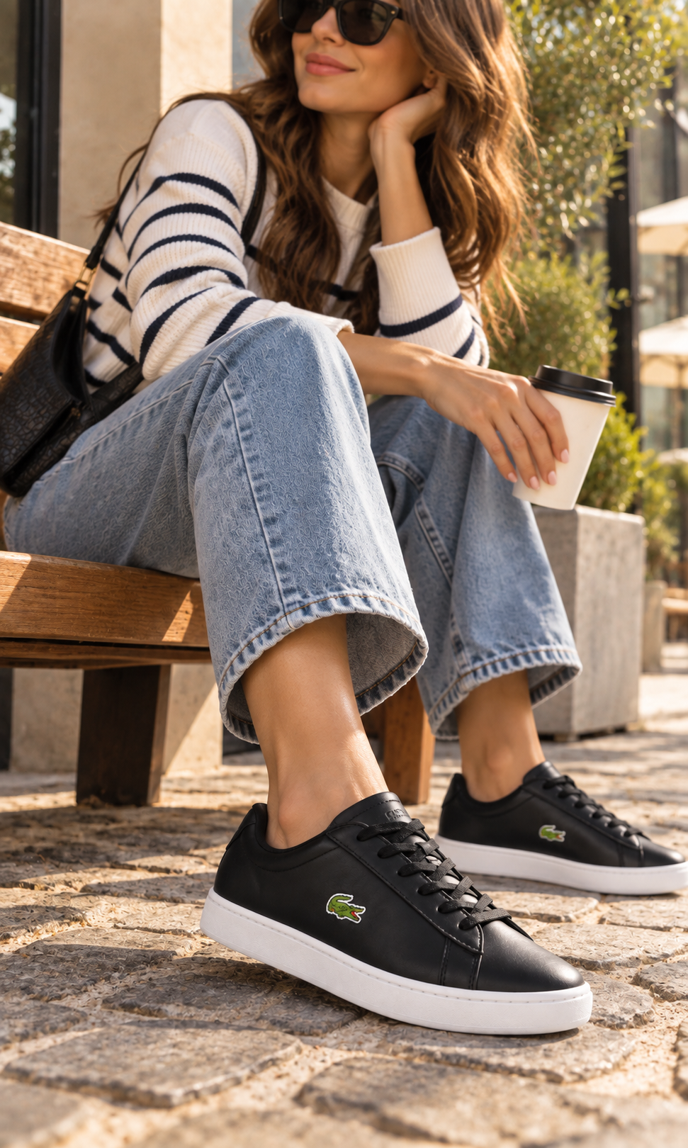 Tenis Lacoste Negros para Mujer Originales