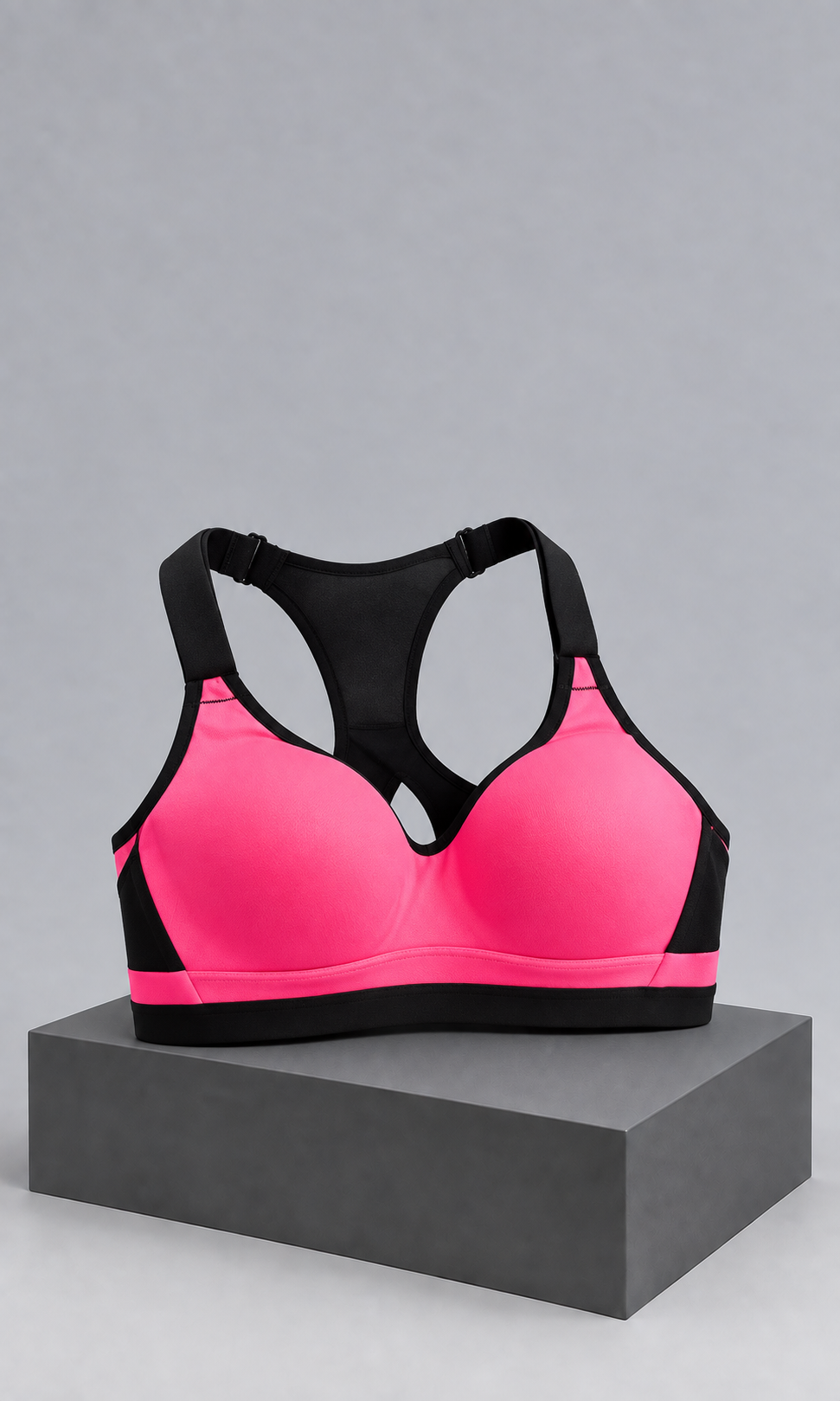 Bra Deportivo Victoria’s Secret Victoria Sport Rosa y Negro