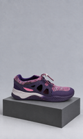 Sandalias Tenis Jambu KD para Niña Violeta Oscuro con Brillos 22 cm