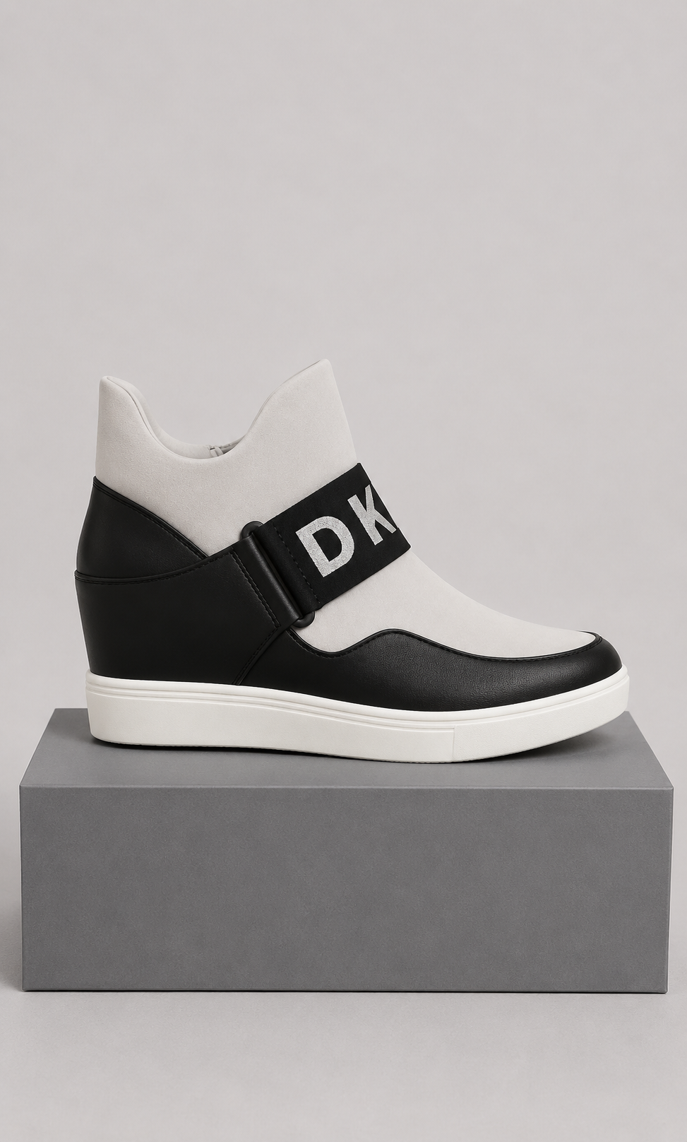 Botines DKNY Neopren Silver para Dama y Niña