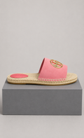 Alpargatas Coach Corey Suede Confetti Pink para Dama