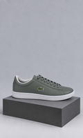 Tenis Lacoste para Hombre Grises de Piel Elegantes y Versátiles