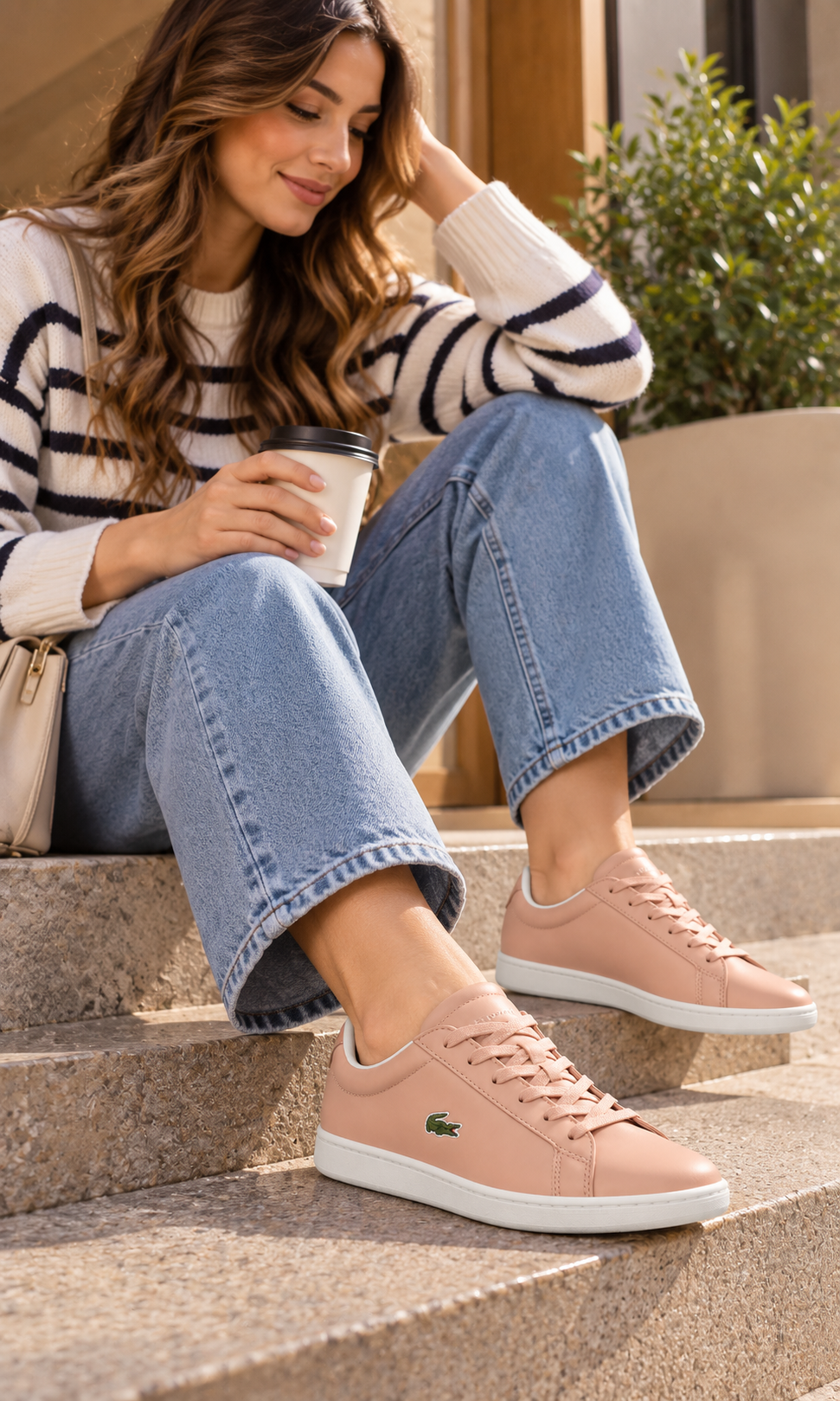 Tenis Lacoste Hydez 319 Rosa para Mujer