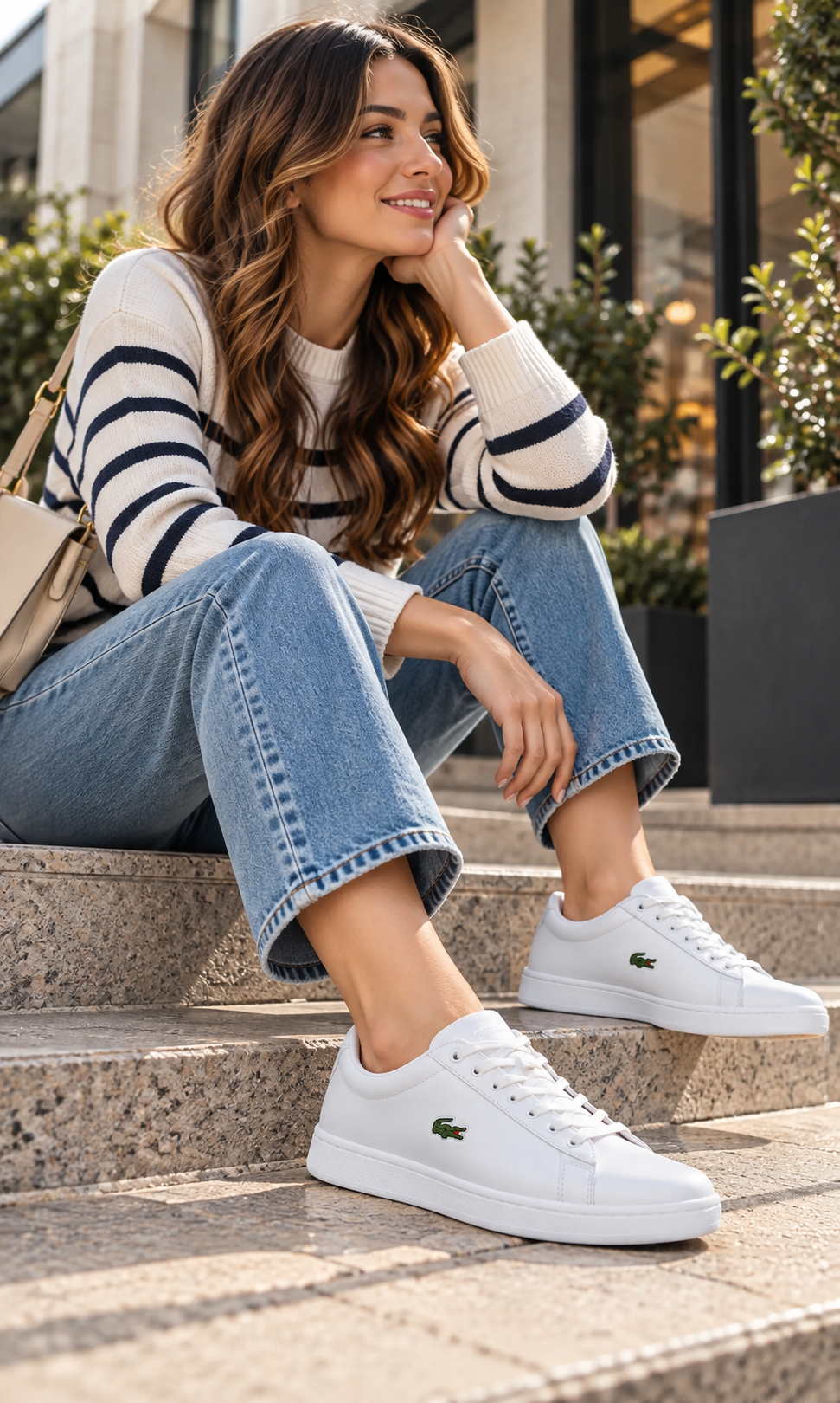 Tenis Lacoste Hydez 119 2 Blancos para Mujer