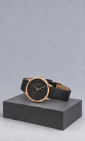 Reloj Nine West NW/2920RGBK Negro y Oro Rosado