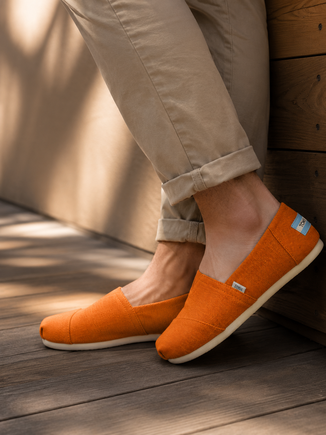 TOMS Pumpkin Heritage Canvas Naranja
