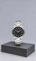Reloj Armani Exchange AX2320 para Caballero Plateado y Negro