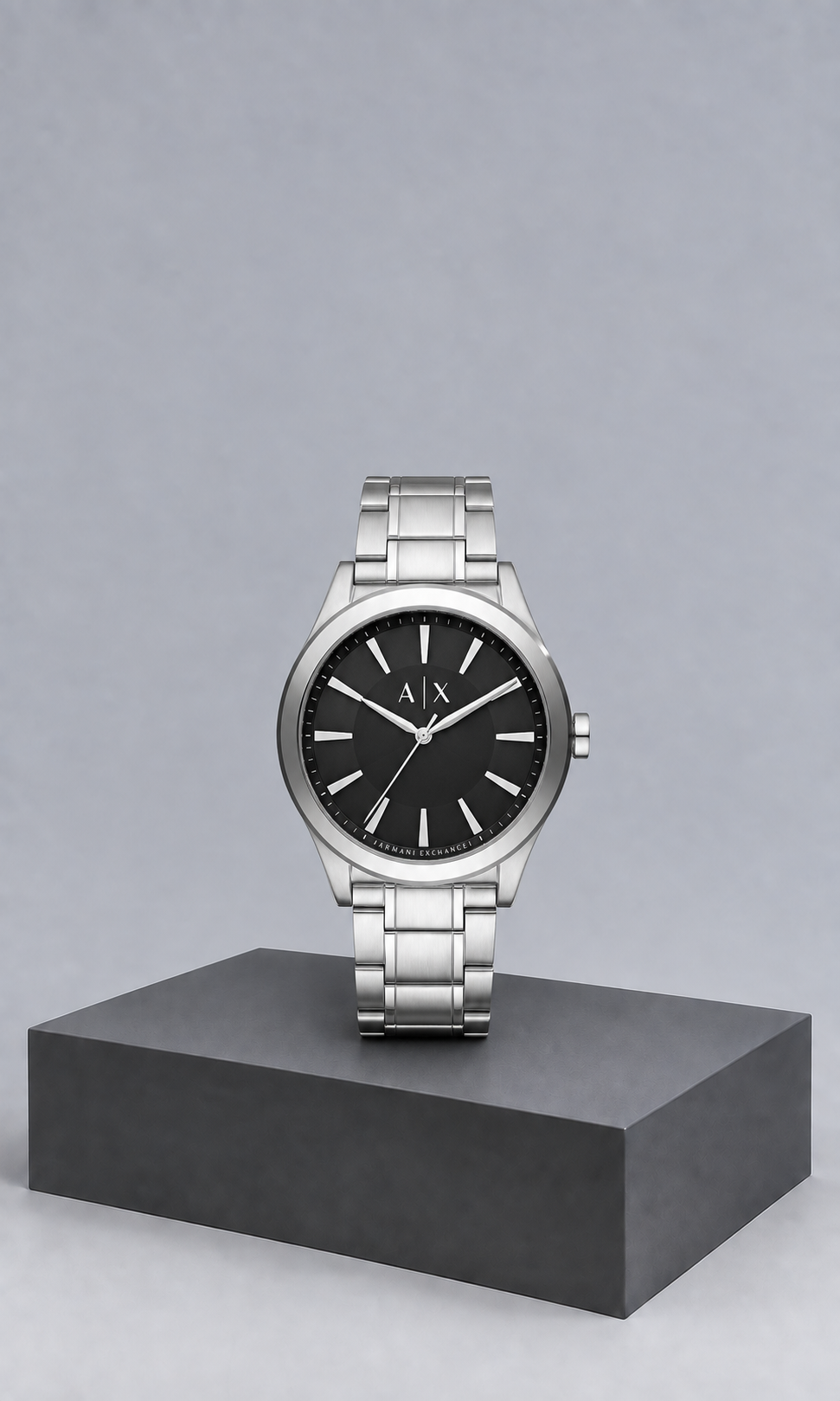 Reloj Armani Exchange AX2320 para Caballero Plateado y Negro