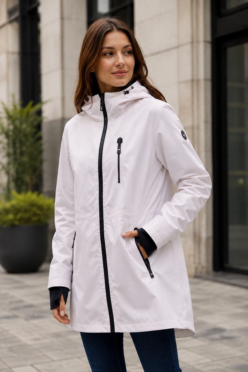 Chamarra Michael Kors para Mujer Blanca