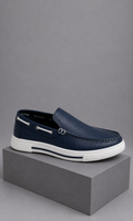 Zapato Náutico Kenneth Cole Reaction Ankir para Hombre Azul Marino
